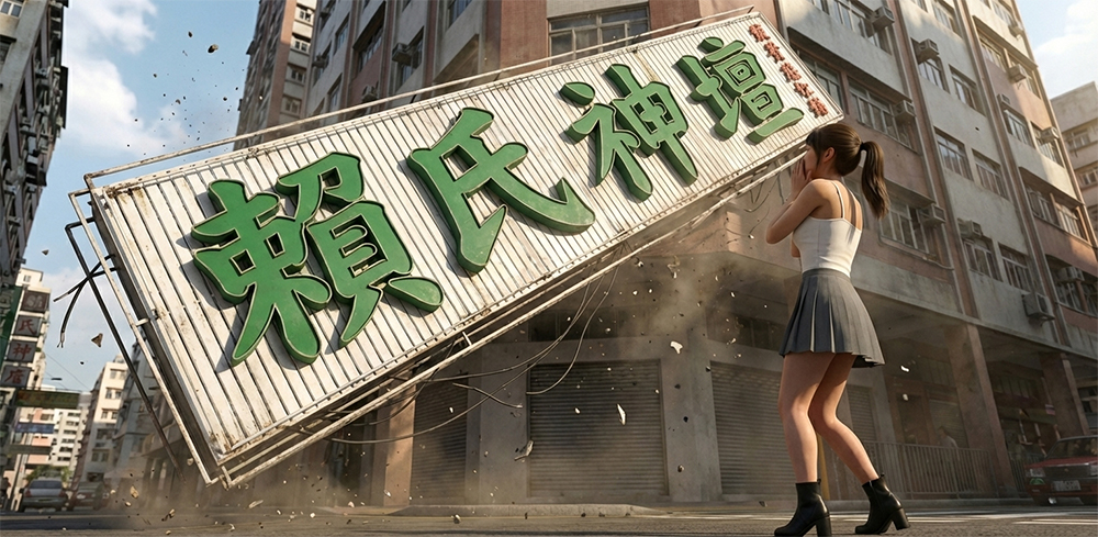 廣告招牌墜毀的原因